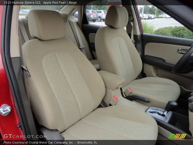 Apple Red Pearl / Beige 2010 Hyundai Elantra GLS