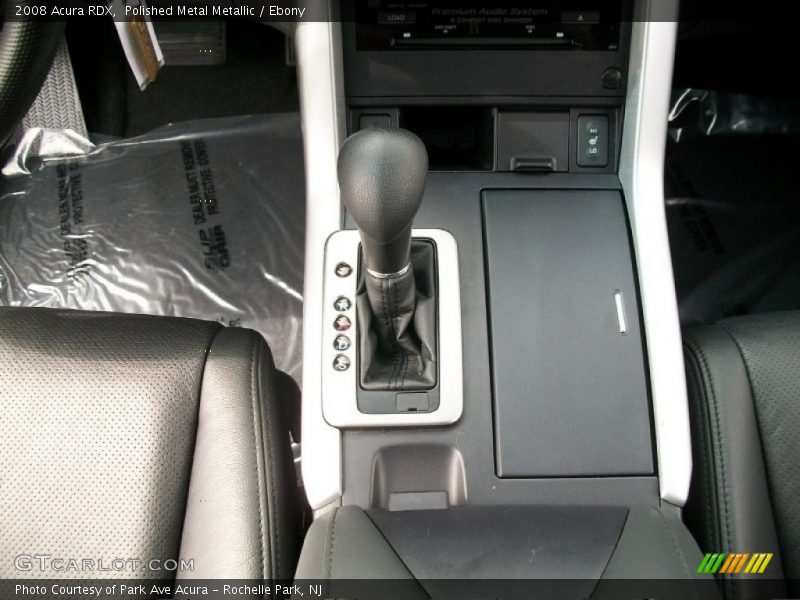 Polished Metal Metallic / Ebony 2008 Acura RDX