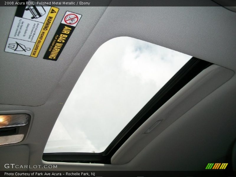 Polished Metal Metallic / Ebony 2008 Acura RDX