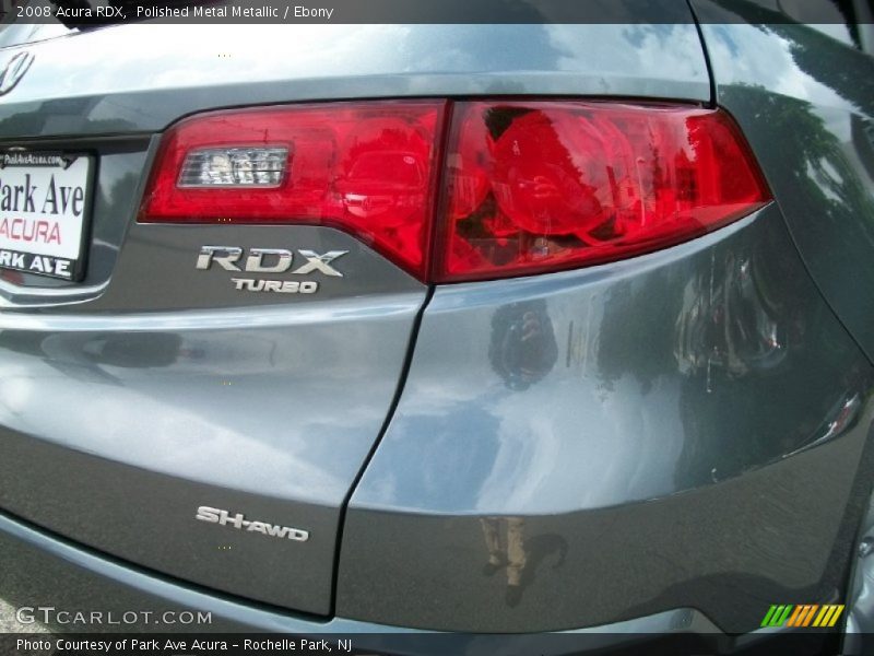 Polished Metal Metallic / Ebony 2008 Acura RDX