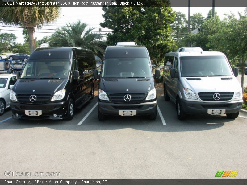 Black / Black 2011 Mercedes-Benz Sprinter 2500 High Roof Passenger Van