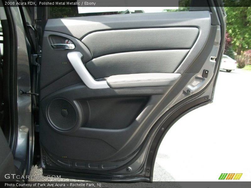 Polished Metal Metallic / Ebony 2008 Acura RDX