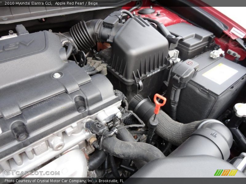 Apple Red Pearl / Beige 2010 Hyundai Elantra GLS