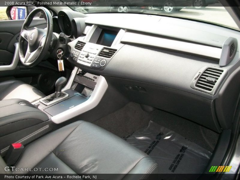 Polished Metal Metallic / Ebony 2008 Acura RDX