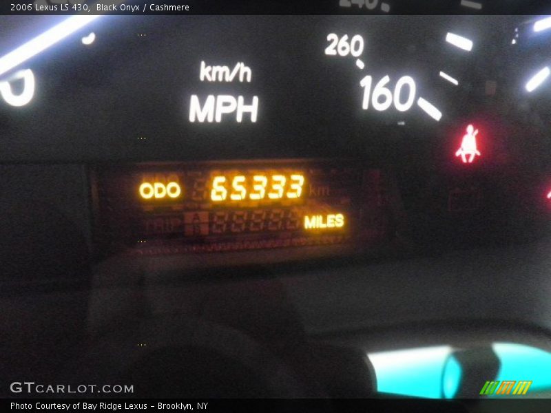 Black Onyx / Cashmere 2006 Lexus LS 430