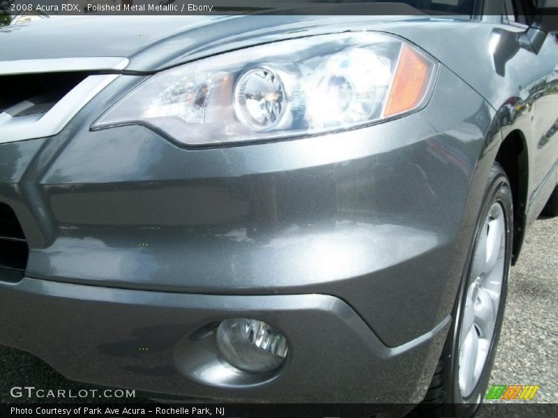 Polished Metal Metallic / Ebony 2008 Acura RDX