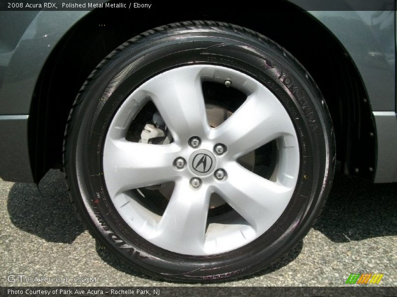 Polished Metal Metallic / Ebony 2008 Acura RDX