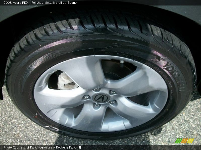 Polished Metal Metallic / Ebony 2008 Acura RDX