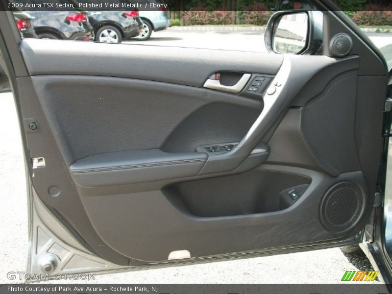 Polished Metal Metallic / Ebony 2009 Acura TSX Sedan