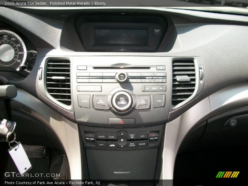 Polished Metal Metallic / Ebony 2009 Acura TSX Sedan