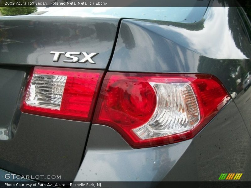 Polished Metal Metallic / Ebony 2009 Acura TSX Sedan