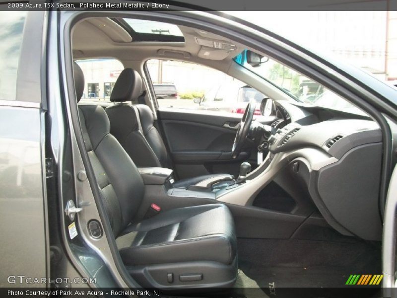 Polished Metal Metallic / Ebony 2009 Acura TSX Sedan