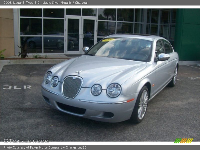 Front 3/4 View of 2008 S-Type 3.0