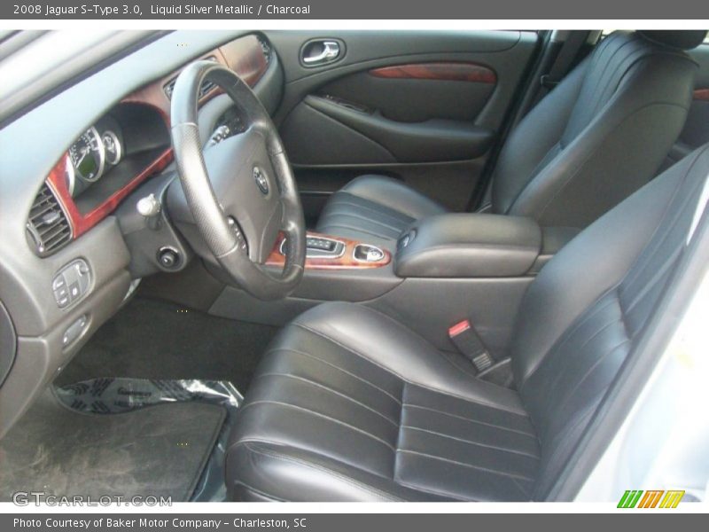  2008 S-Type 3.0 Charcoal Interior