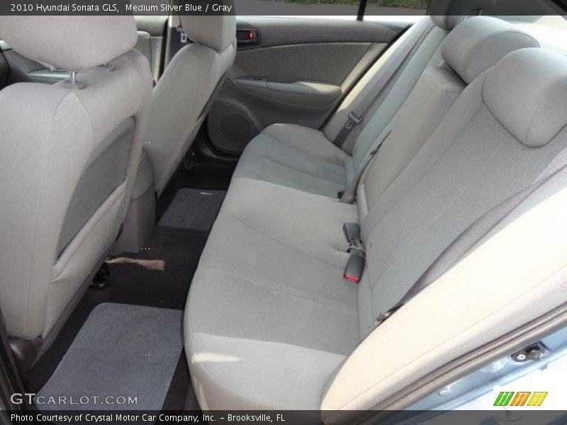 Medium Silver Blue / Gray 2010 Hyundai Sonata GLS