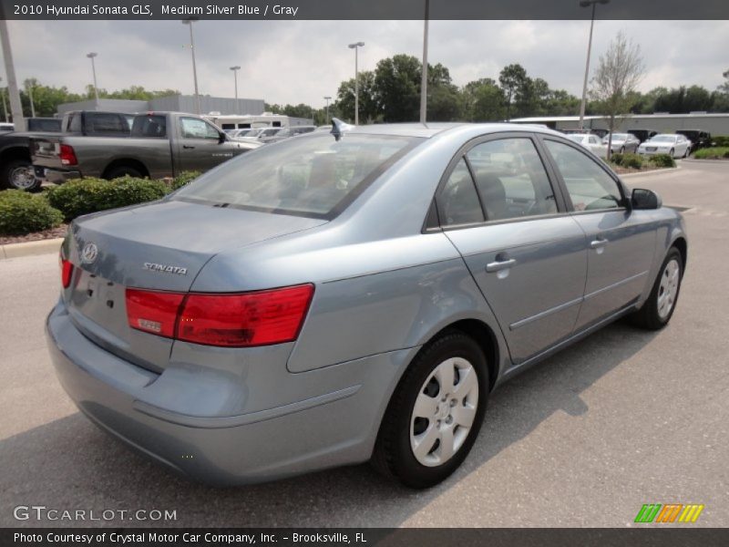 Medium Silver Blue / Gray 2010 Hyundai Sonata GLS