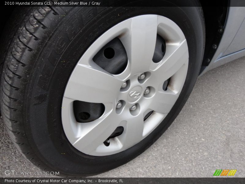Medium Silver Blue / Gray 2010 Hyundai Sonata GLS