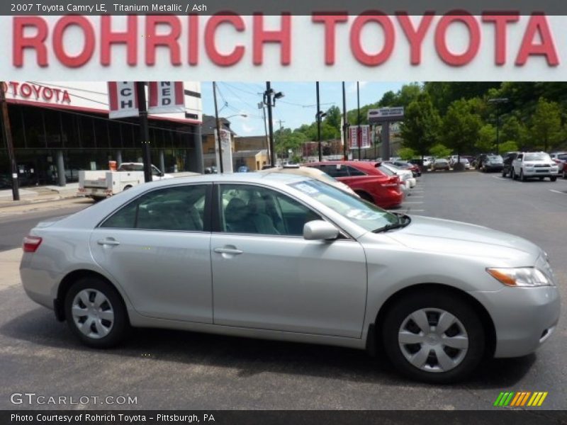 Titanium Metallic / Ash 2007 Toyota Camry LE