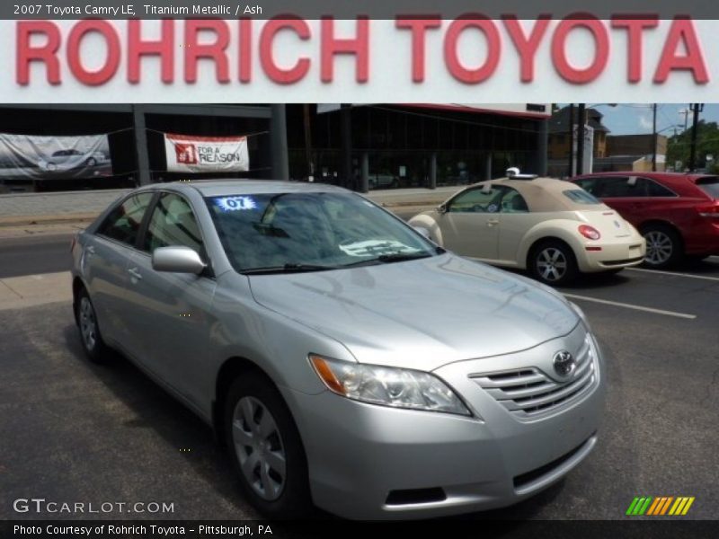 Titanium Metallic / Ash 2007 Toyota Camry LE