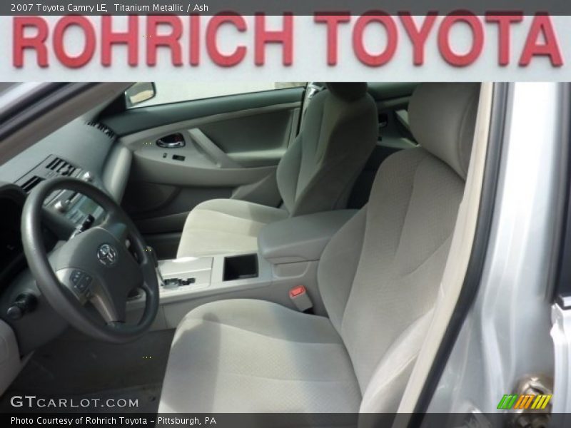 Titanium Metallic / Ash 2007 Toyota Camry LE