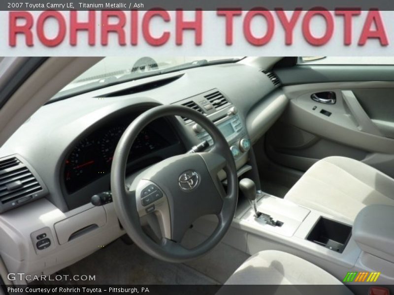 Titanium Metallic / Ash 2007 Toyota Camry LE
