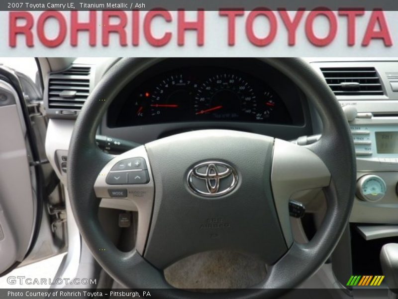 Titanium Metallic / Ash 2007 Toyota Camry LE