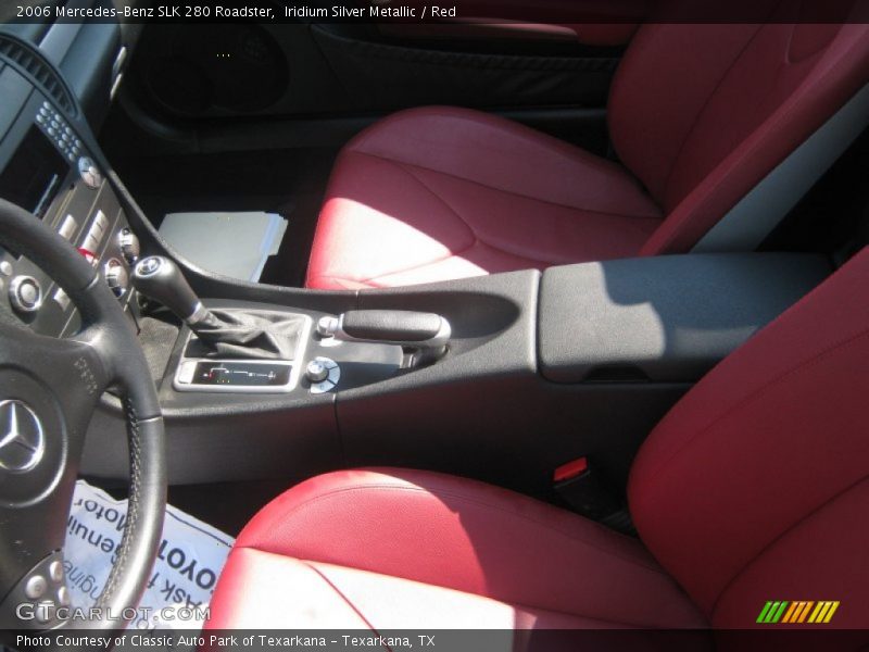 Iridium Silver Metallic / Red 2006 Mercedes-Benz SLK 280 Roadster