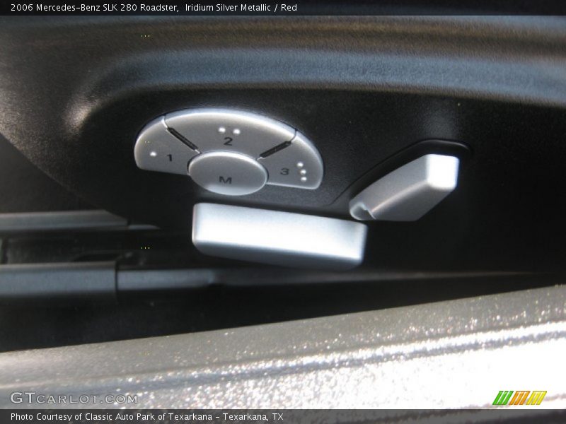 Iridium Silver Metallic / Red 2006 Mercedes-Benz SLK 280 Roadster
