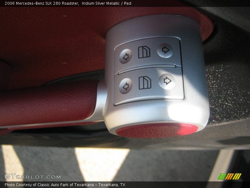 Iridium Silver Metallic / Red 2006 Mercedes-Benz SLK 280 Roadster