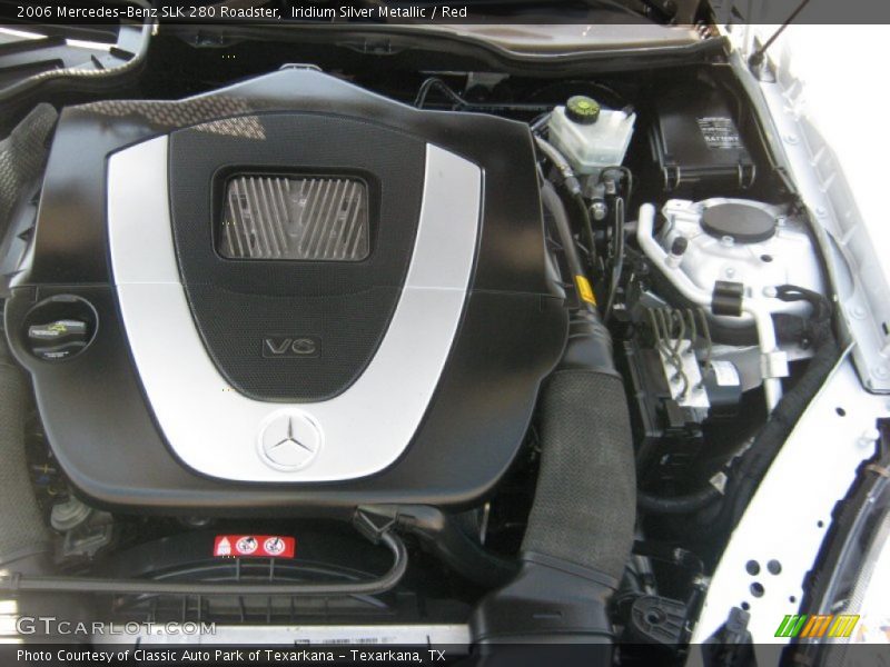 Iridium Silver Metallic / Red 2006 Mercedes-Benz SLK 280 Roadster