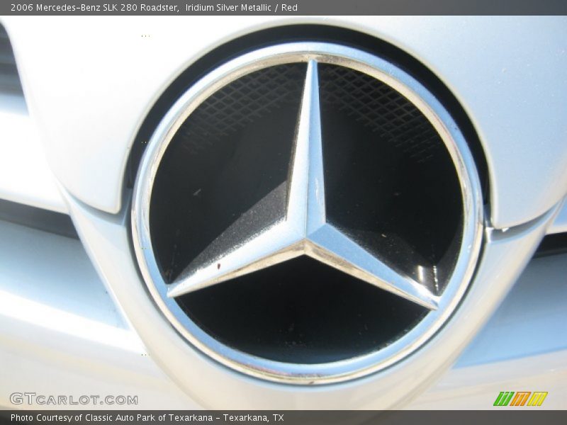 Iridium Silver Metallic / Red 2006 Mercedes-Benz SLK 280 Roadster