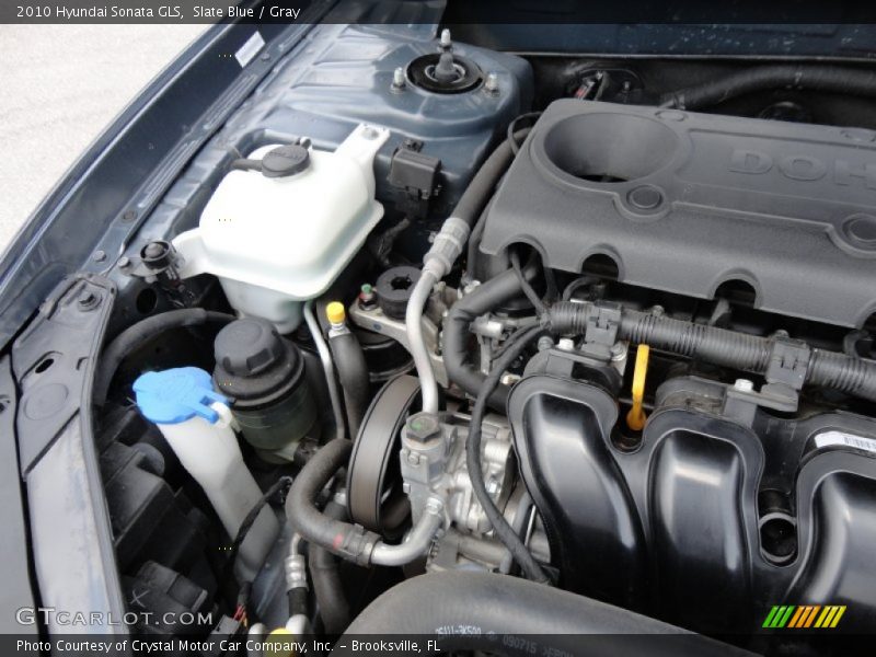 Slate Blue / Gray 2010 Hyundai Sonata GLS