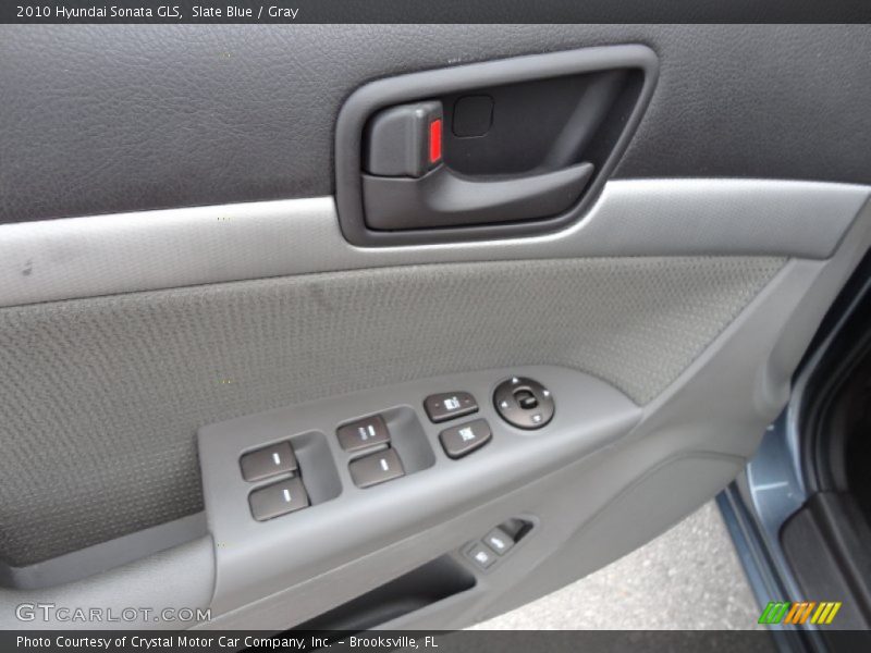Slate Blue / Gray 2010 Hyundai Sonata GLS