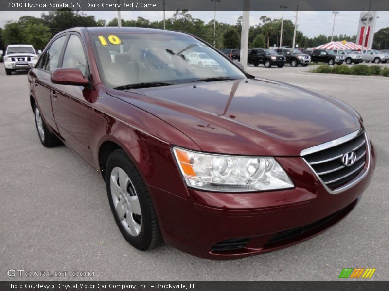 Front 3/4 View of 2010 Sonata GLS