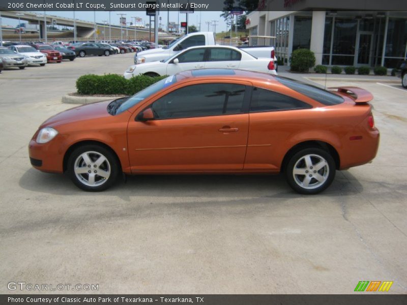 Sunburst Orange Metallic / Ebony 2006 Chevrolet Cobalt LT Coupe