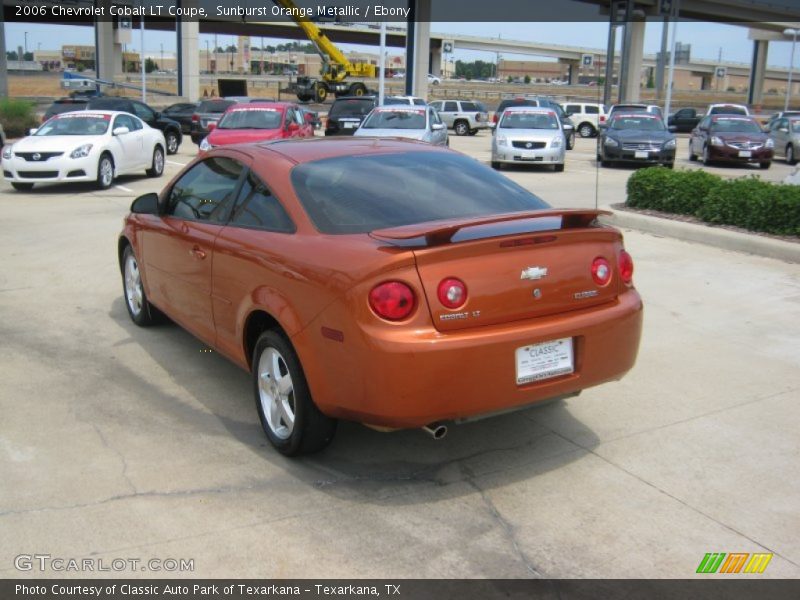 Sunburst Orange Metallic / Ebony 2006 Chevrolet Cobalt LT Coupe