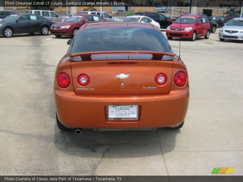 Sunburst Orange Metallic / Ebony 2006 Chevrolet Cobalt LT Coupe