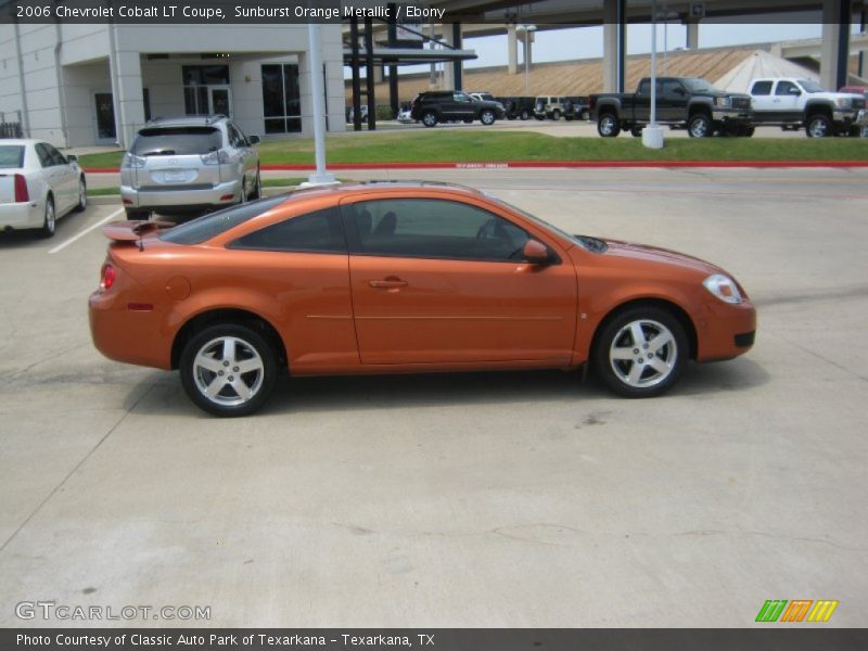 Sunburst Orange Metallic / Ebony 2006 Chevrolet Cobalt LT Coupe
