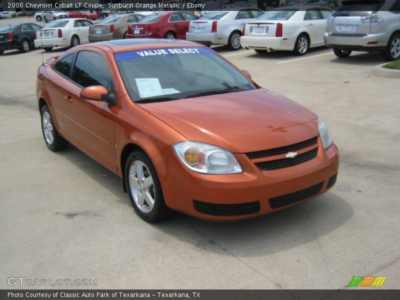 Sunburst Orange Metallic / Ebony 2006 Chevrolet Cobalt LT Coupe