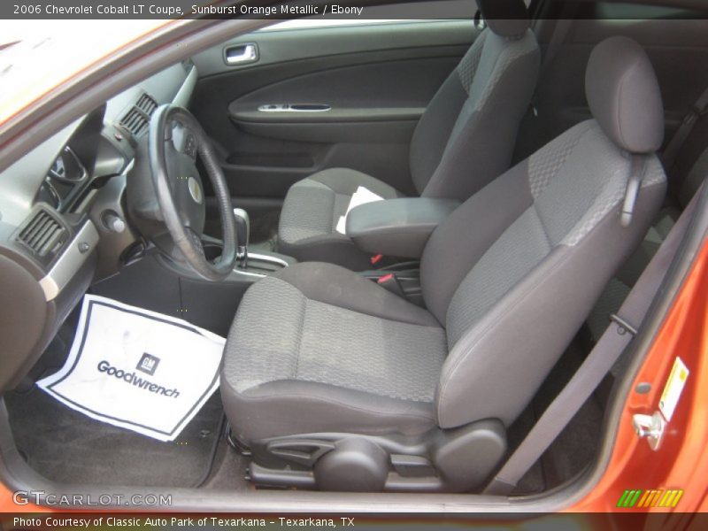 Sunburst Orange Metallic / Ebony 2006 Chevrolet Cobalt LT Coupe