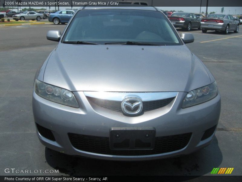 Titanium Gray Mica / Gray 2006 Mazda MAZDA6 s Sport Sedan