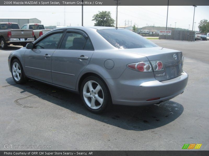 Titanium Gray Mica / Gray 2006 Mazda MAZDA6 s Sport Sedan