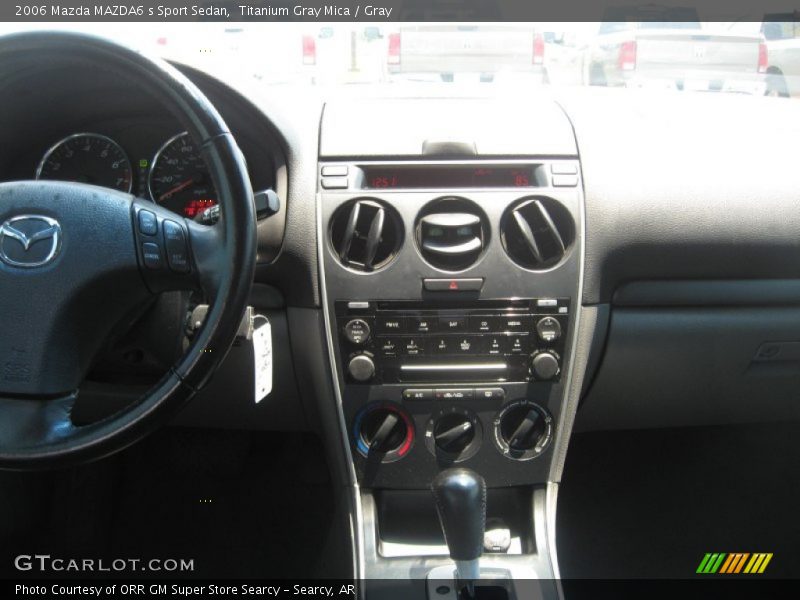 Titanium Gray Mica / Gray 2006 Mazda MAZDA6 s Sport Sedan