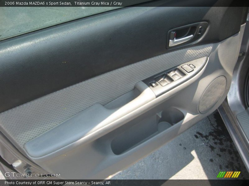 Titanium Gray Mica / Gray 2006 Mazda MAZDA6 s Sport Sedan