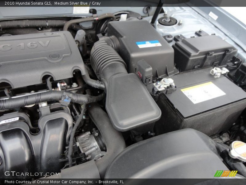 Medium Silver Blue / Gray 2010 Hyundai Sonata GLS