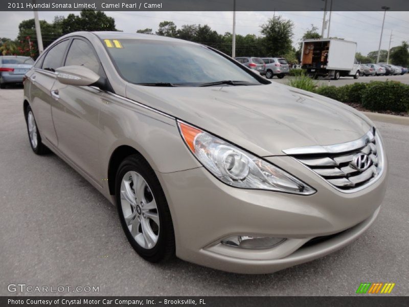 Front 3/4 View of 2011 Sonata Limited