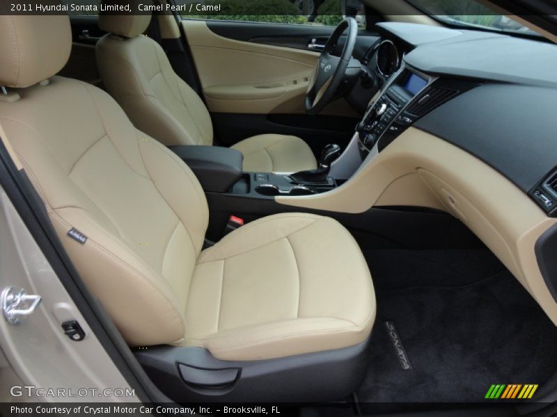  2011 Sonata Limited Camel Interior