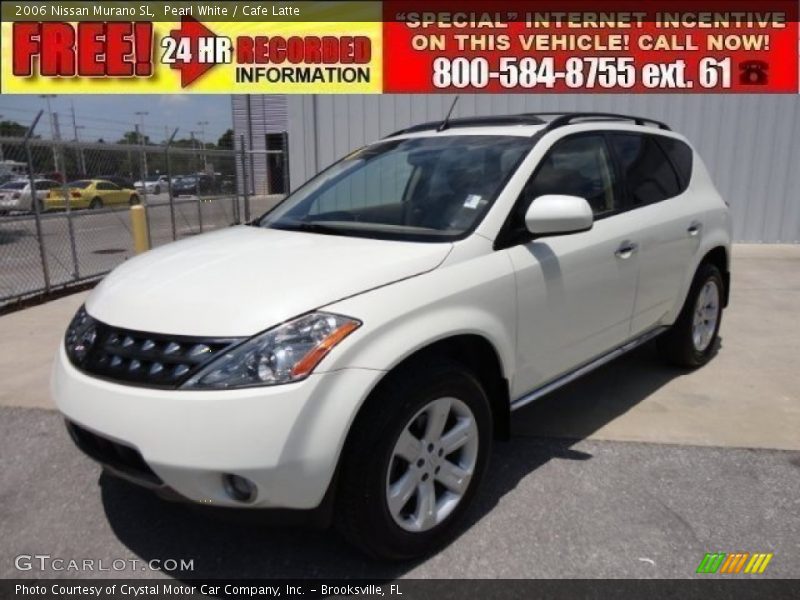 Pearl White / Cafe Latte 2006 Nissan Murano SL