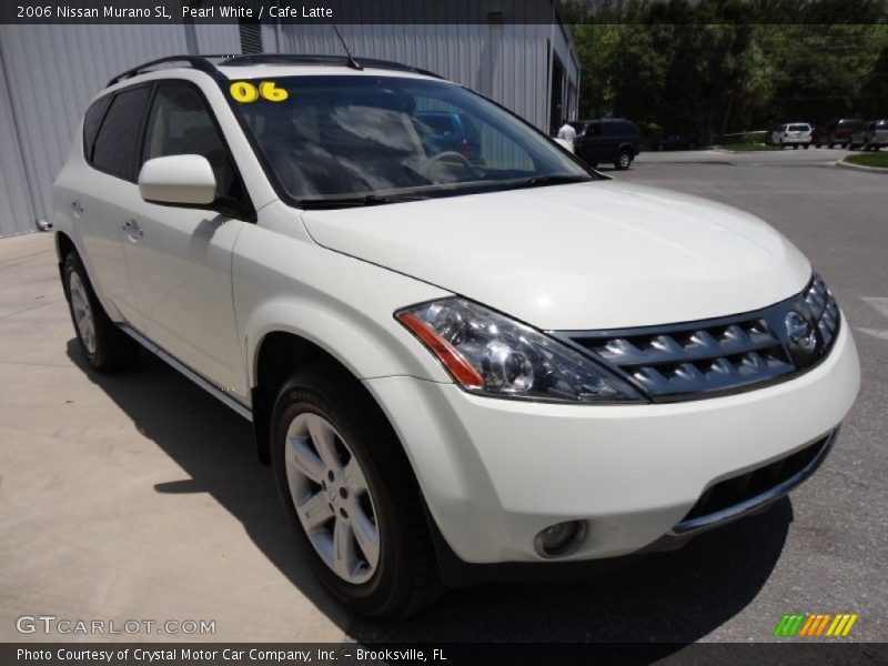 Pearl White / Cafe Latte 2006 Nissan Murano SL