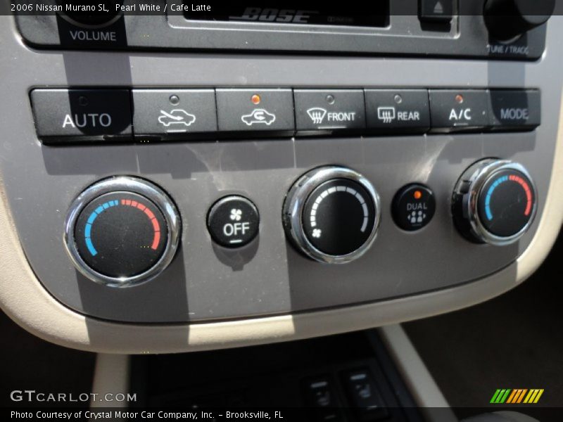 Pearl White / Cafe Latte 2006 Nissan Murano SL